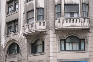 Bilbao şehrinde şehir manzarası