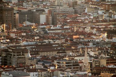 Bilbao şehrinde şehir manzarası