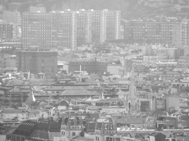 Bilbao şehrinde şehir manzarası