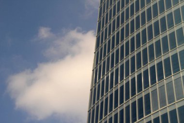 Bilbao şehrinde şehir manzarası