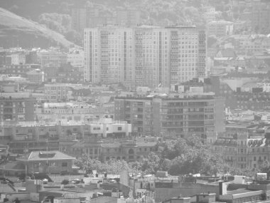 Bilbao şehrinde şehir manzarası