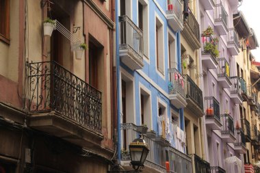 Bilbao şehrinde şehir manzarası