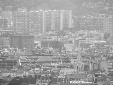 Bilbao şehrinde şehir manzarası