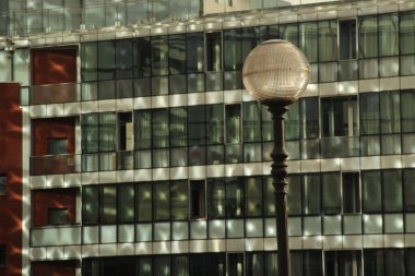 Bilbao şehrinde şehir manzarası