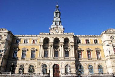 Bilbao şehrinde şehir manzarası