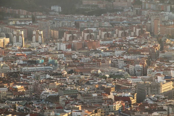 Vista Urbana Cidade Bilbau — Fotografia de Stock