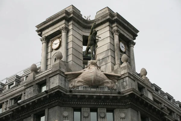 Vista Urbana Ciudad Bilbao — Foto de Stock