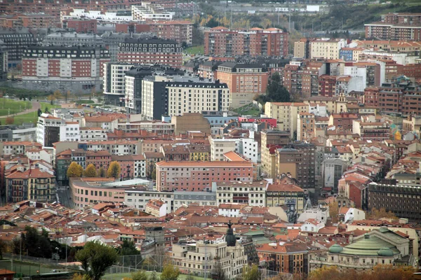 Vista Urbana Ciudad Bilbao —  Fotos de Stock