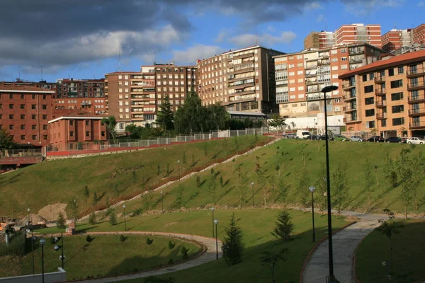 Stadsgezicht Stad Bilbao — Stockfoto