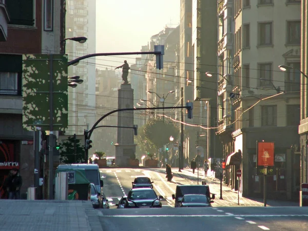 Městský Pohled Městě Bilbao — Stock fotografie