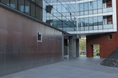 Bilbao şehrinin şehir manzarası