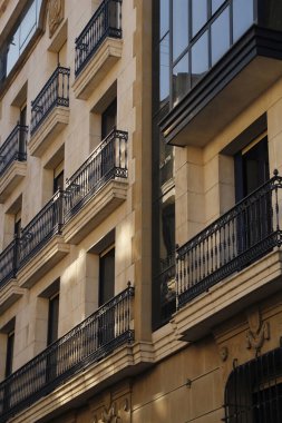 Bilbao şehrinin şehir manzarası