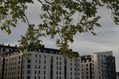 Bilbao şehrinin şehir manzarası