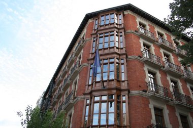 Bilbao şehrindeki şehir manzarası