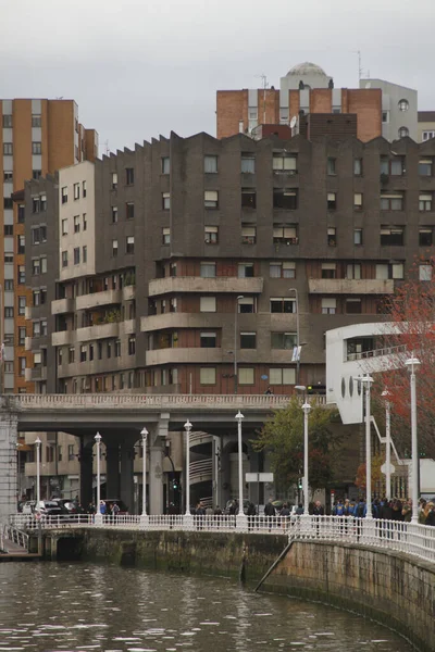 Stadsgezicht Stad Bilbao — Stockfoto