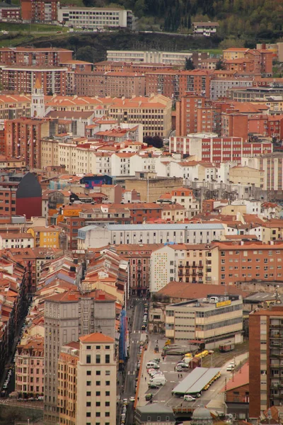 Vista Urbana Ciudad Bilbao —  Fotos de Stock
