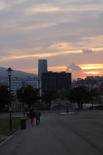 Edificio Barrio Bilbao — Foto de Stock