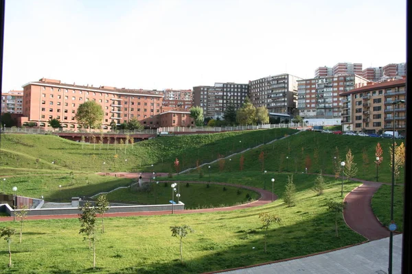 Urbanscape Městě Bilbao — Stock fotografie