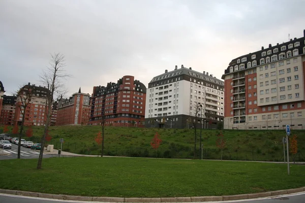 Bilbao Şehrindeki Şehir Manzarası — Stok fotoğraf