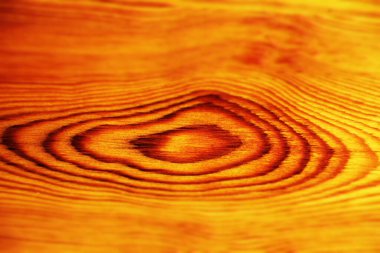 Tahta bir masaya yakın.