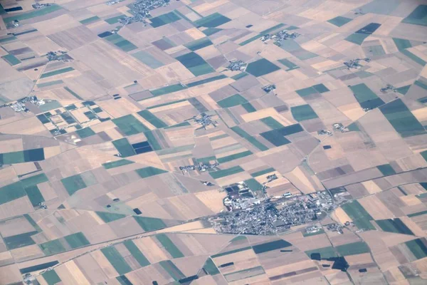 航空機からの眺め — ストック写真