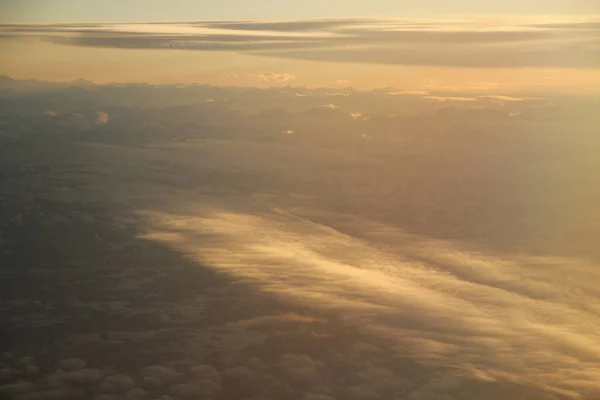 Vue Aérienne Depuis Avion — Photo