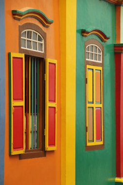 Singapur şehir merkezi manzarası