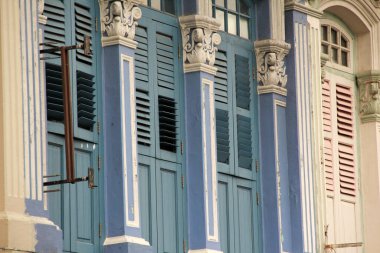 Singapur şehir merkezi manzarası