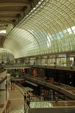 Singapur şehir merkezi manzarası