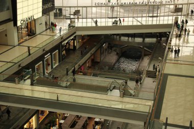 Singapur şehir merkezi manzarası