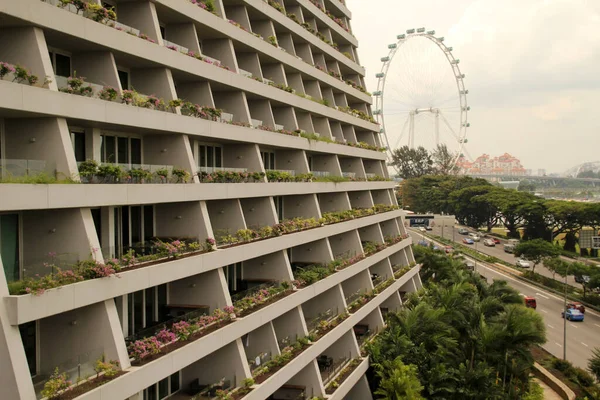 Blick Auf Die Innenstadt Von Singapur — Stockfoto