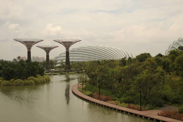 Utsikt Över Centrala Singapore — Stockfoto