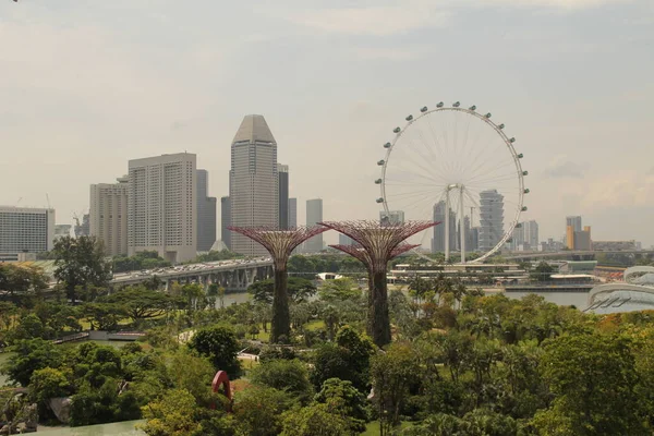 シンガポールのダウンタウンの眺め — ストック写真