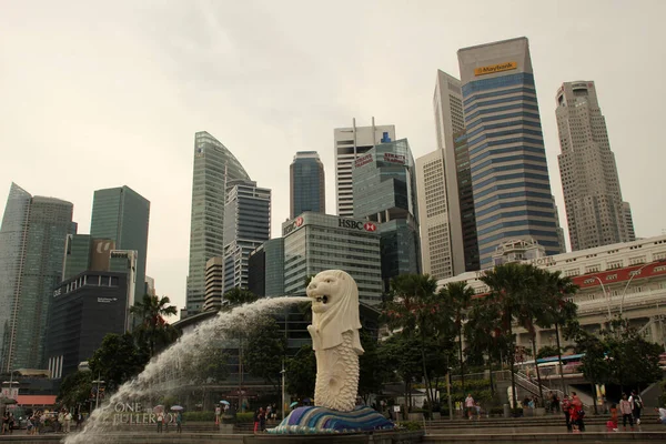 Vista Del Centro Singapur —  Fotos de Stock