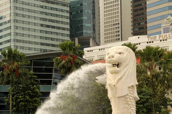 Kilátás Szingapúr Belvárosára — Stock Fotó