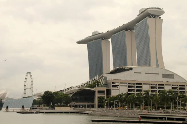 View Downtown Singapore — Stock Photo, Image