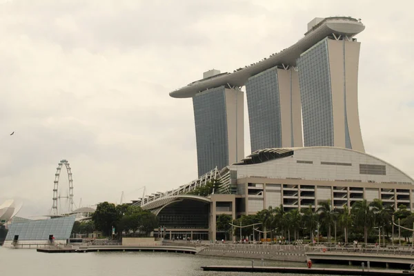 Widok Centrum Singapuru — Zdjęcie stockowe