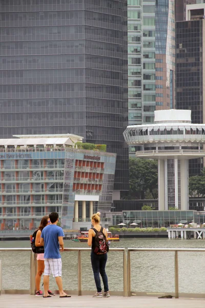 Vista Del Centro Singapur —  Fotos de Stock