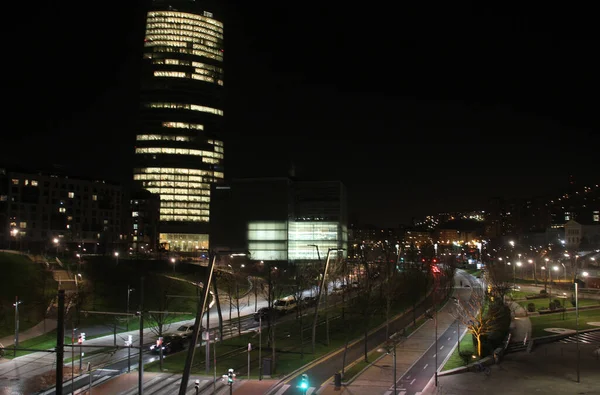 Gebäude Einem Viertel Von Bilbao — Stockfoto