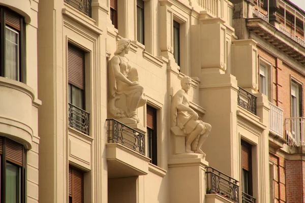 Edificio Barrio Bilbao — Foto de Stock