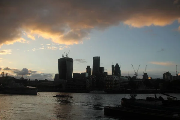 Pohled Město Londýně — Stock fotografie