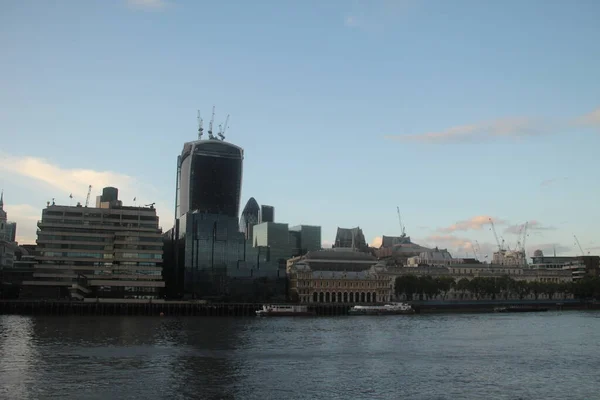 Αστική Θέα Στην Πόλη Του Λονδίνου — Φωτογραφία Αρχείου