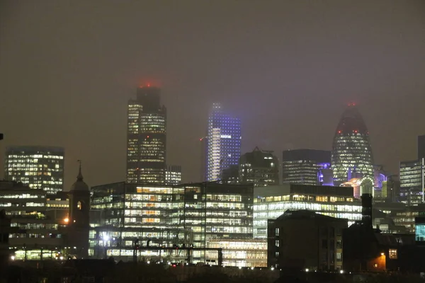 Pohled Město Londýně — Stock fotografie