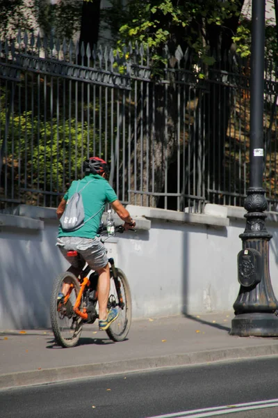 Ciclismo Día Verano — Foto de Stock