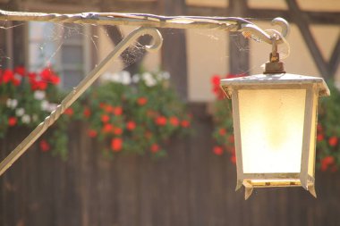 Bamberg 'in eski kasabasının manzarası