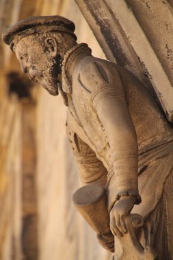 Bamberg 'in eski kasabasının manzarası