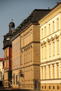 Bamberg 'in eski kasabasının manzarası