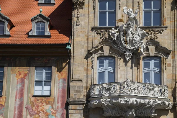 Vista Del Casco Antiguo Bamberg —  Fotos de Stock