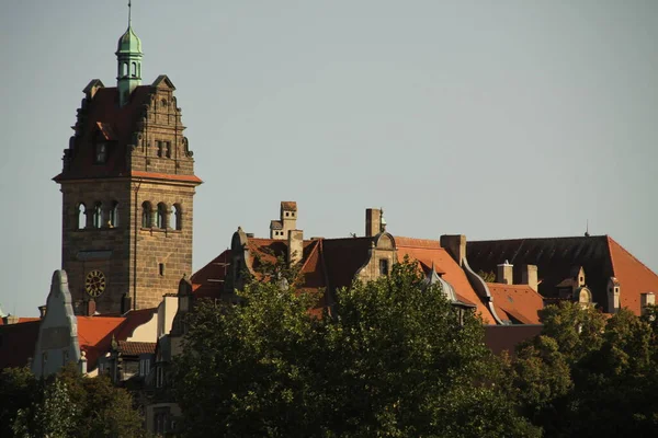 Vista Cidade Velha Bamberg — Fotografia de Stock