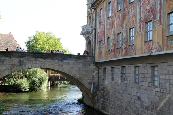 Bamberg Eski Kasabasının Manzarası — Stok fotoğraf